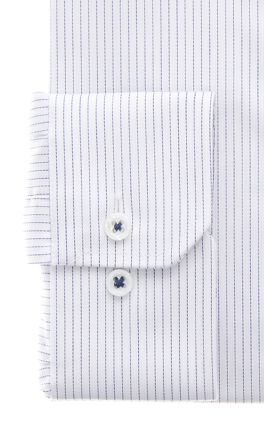ボタンダウンワイシャツ【NON IRON】【OEKO-TEX】 ネイビー 首周り:39cm,裄丈:84cm