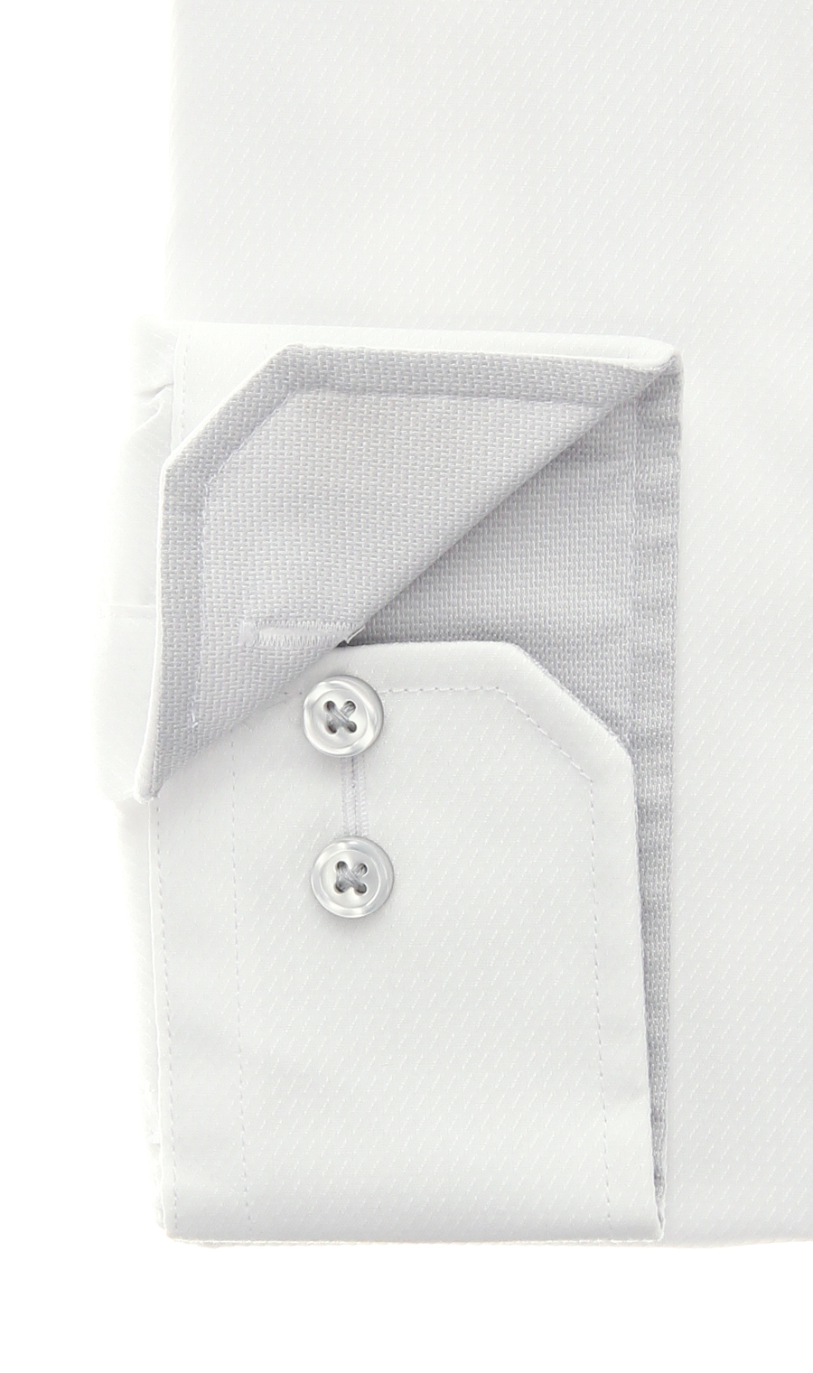 レギュラーカラーワイシャツ【OEKO-TEX】 ホワイト 首周り:37cm,裄丈:78cm