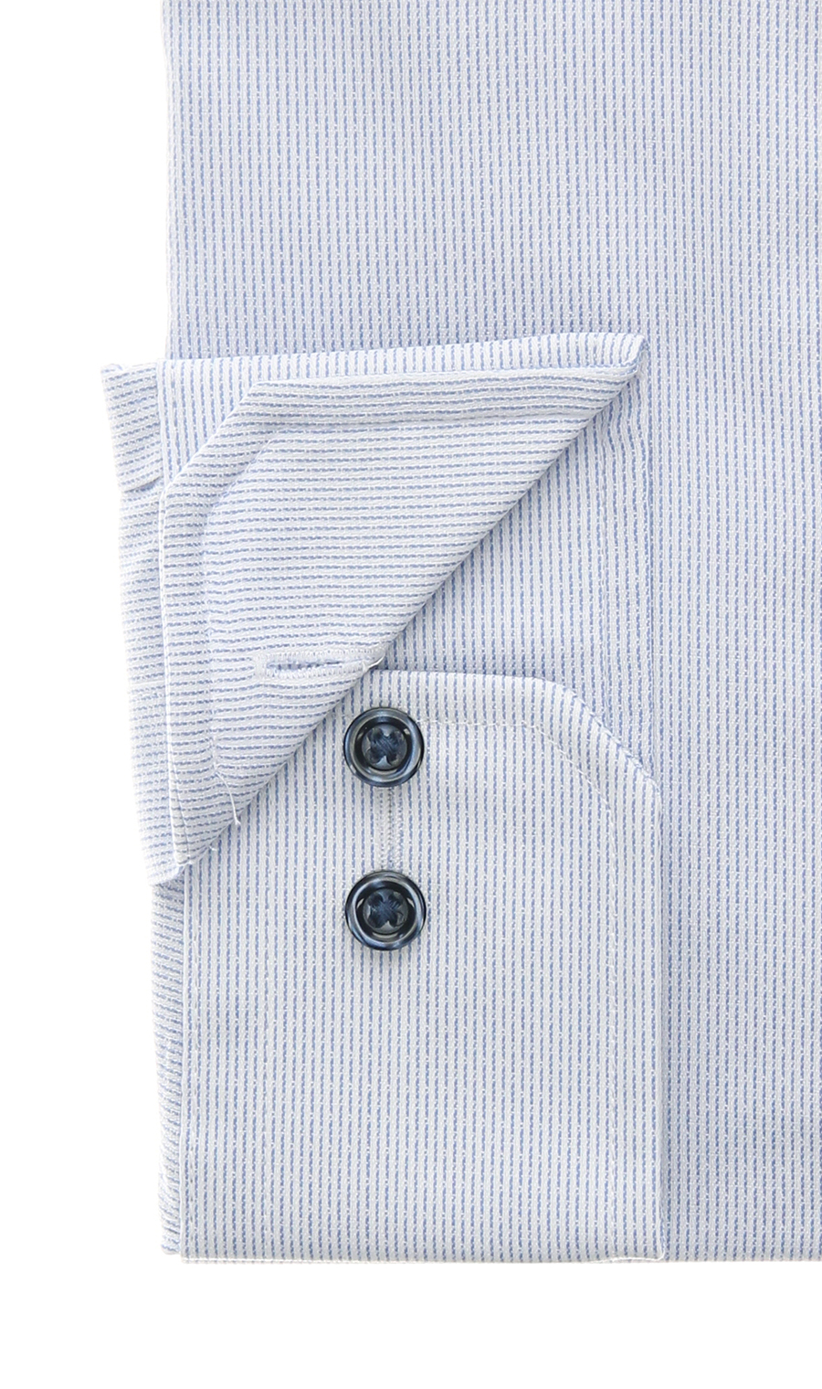 ボタンダウンワイシャツ【OEKO-TEX】 ブルー 首周り:37cm,裄丈:78cm