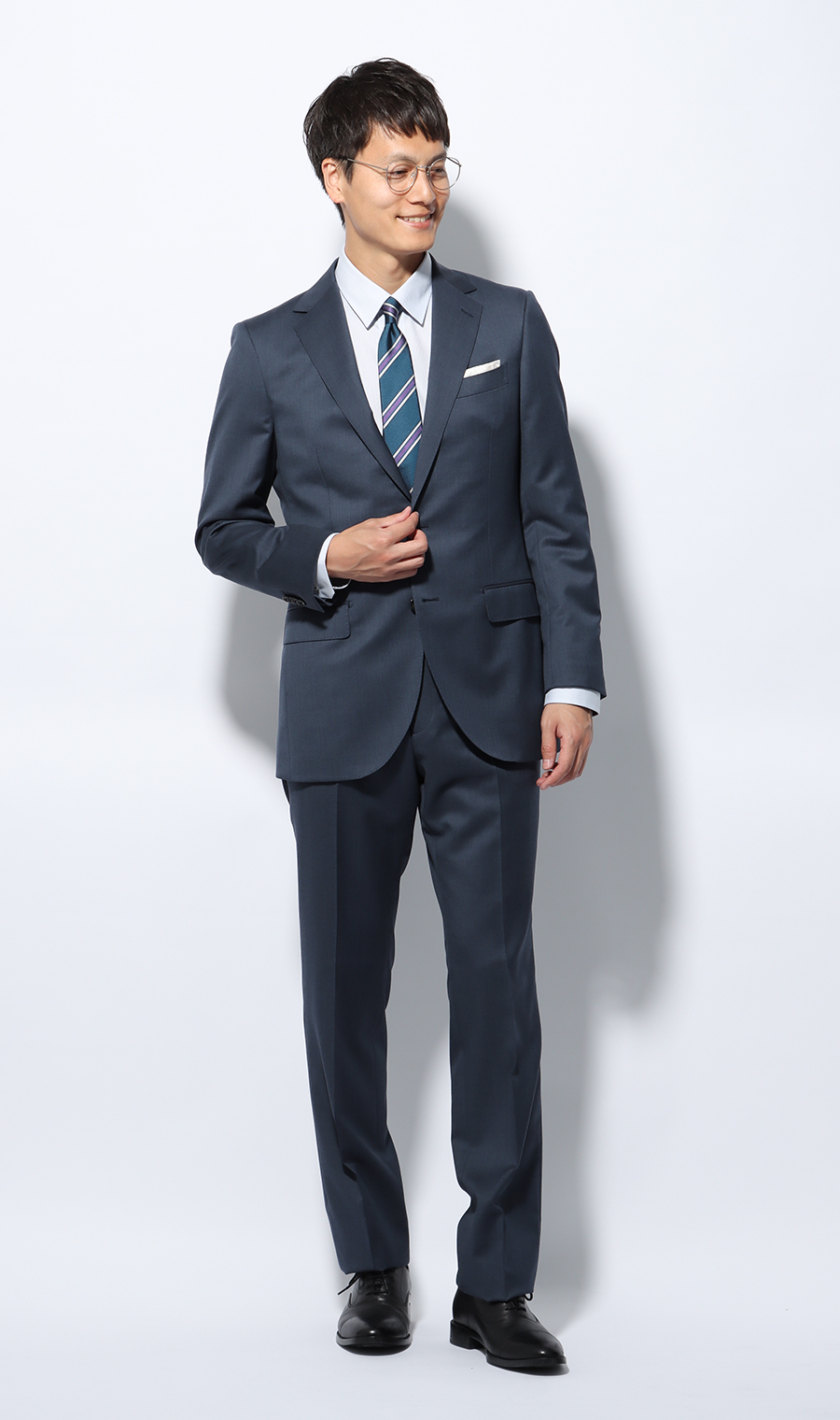 レギュラーカラースタイリッシュワイシャツ【NON IRONMAX