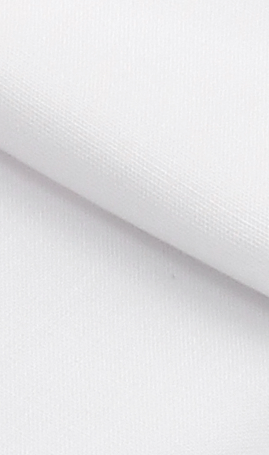 ボタンダウンスタイリッシュワイシャツ【白無地】【NON IRONMAX】 ホワイト 首周り:37cm,裄丈:78cm