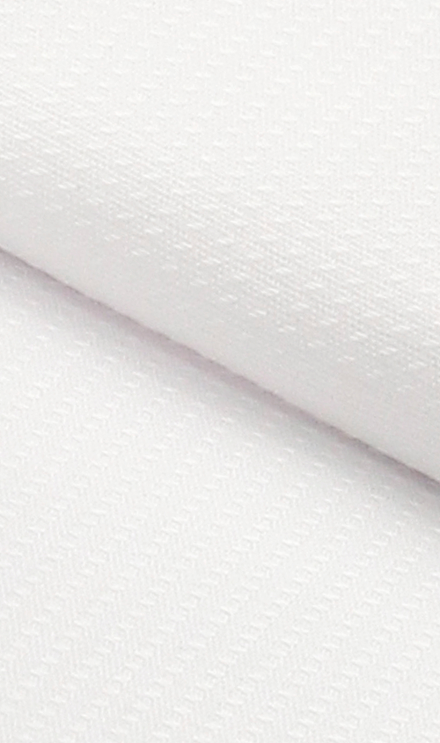 ボタンダウンスタイリッシュワイシャツ【NON IRONMAX】 ホワイト 首周り:37cm,裄丈:78cm