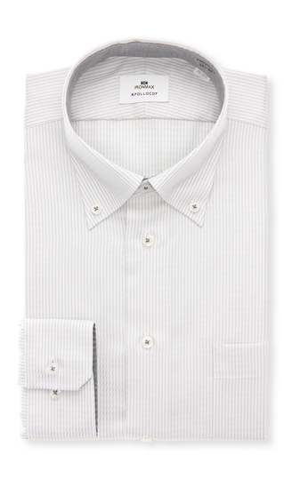 ボタンダウンスタイリッシュワイシャツ【NON IRONMAX】