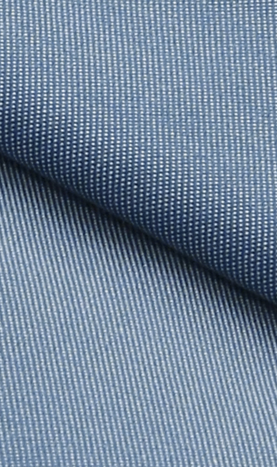 ボタンダウンスタイリッシュワイシャツ【NON IRONMAX】 ブルー 首周り:37cm,裄丈:78cm