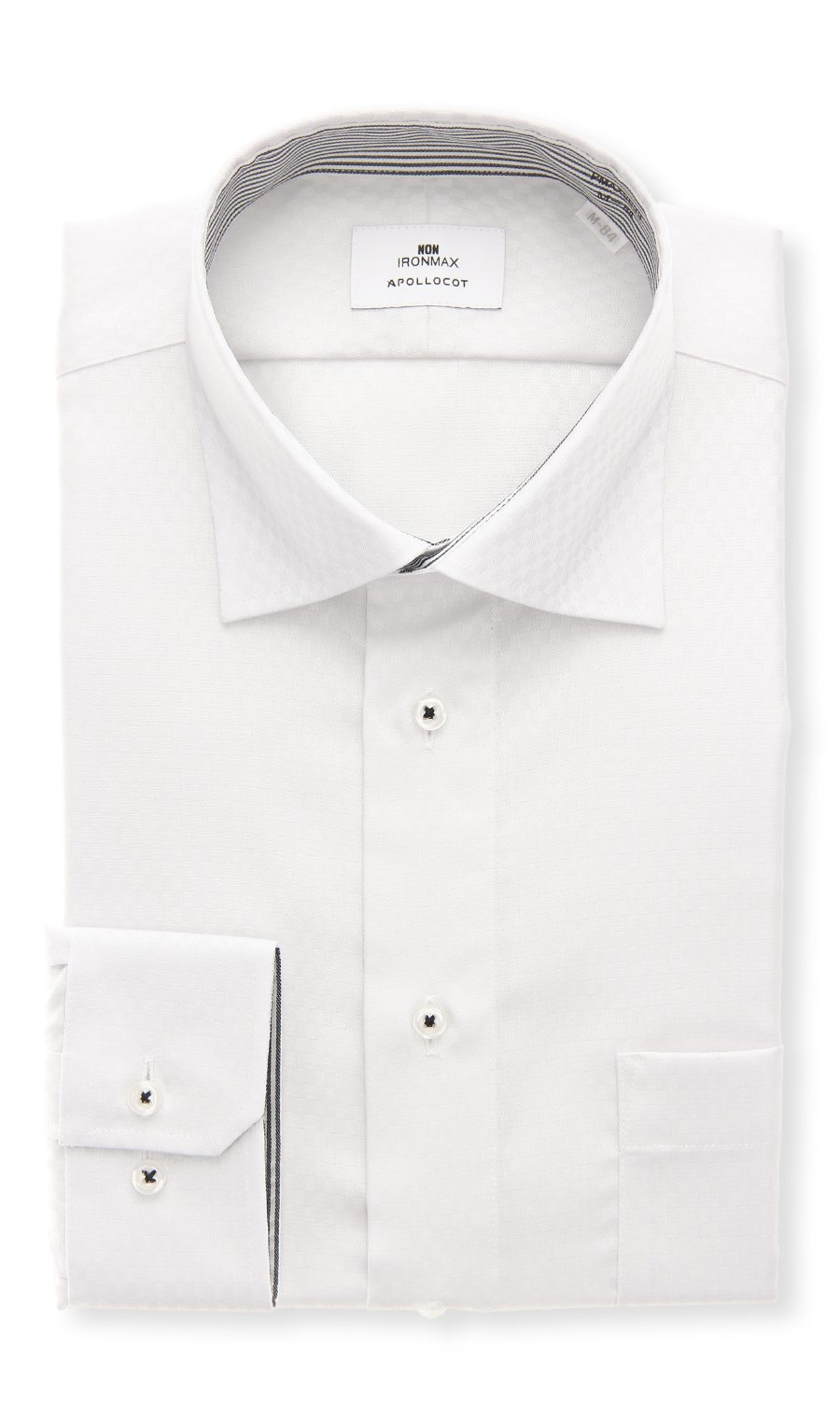 ワイドカラースタイリッシュワイシャツ【NON IRONMAX