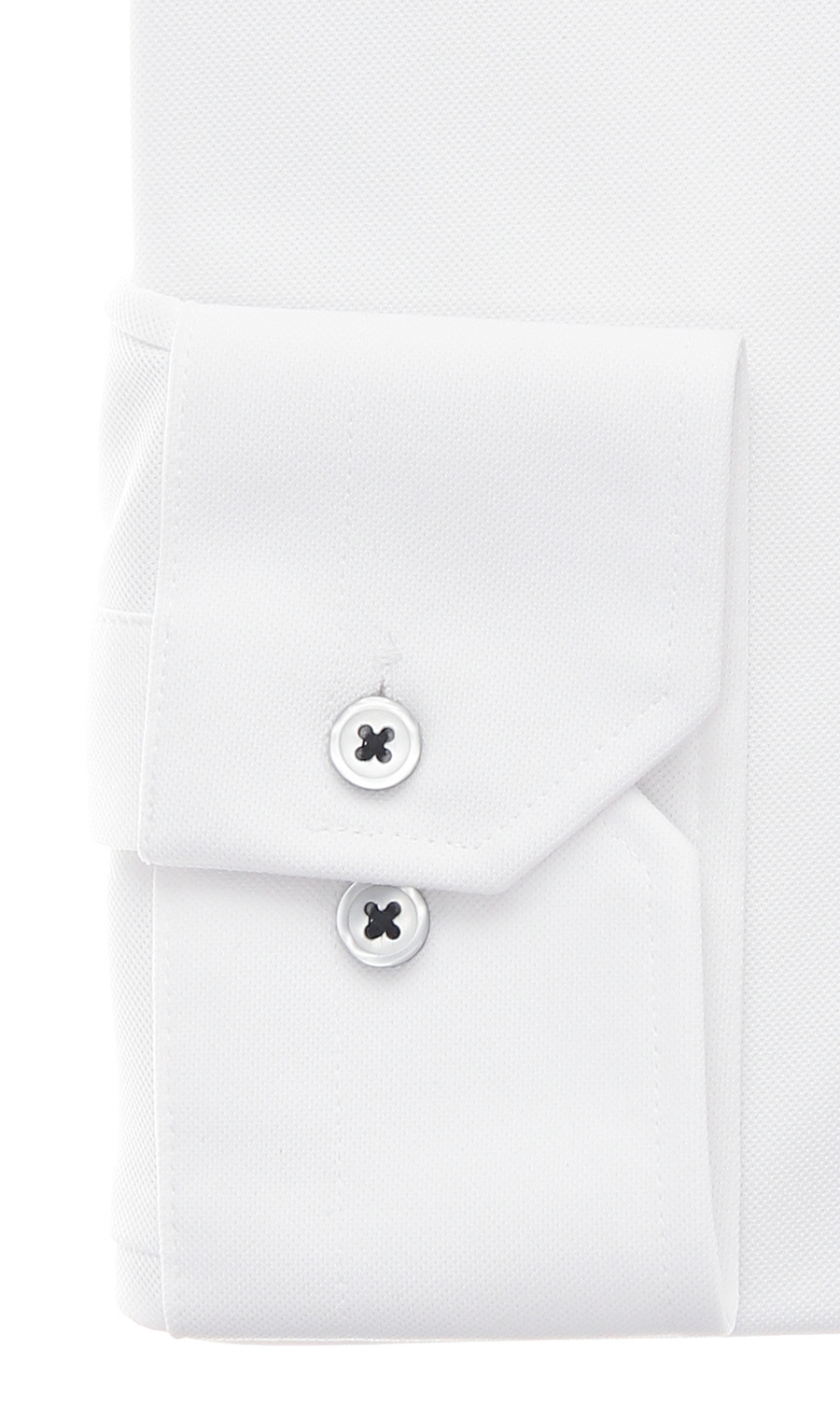 ボタンダウンワイシャツ【涼】【NON IRONTECH】【秒乾】【＃すごシャツ】 ホワイト 首周り:41cm,裄丈:82cm