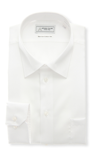 レギュラーカラーワイシャツ【NON IRON COTTON 100】