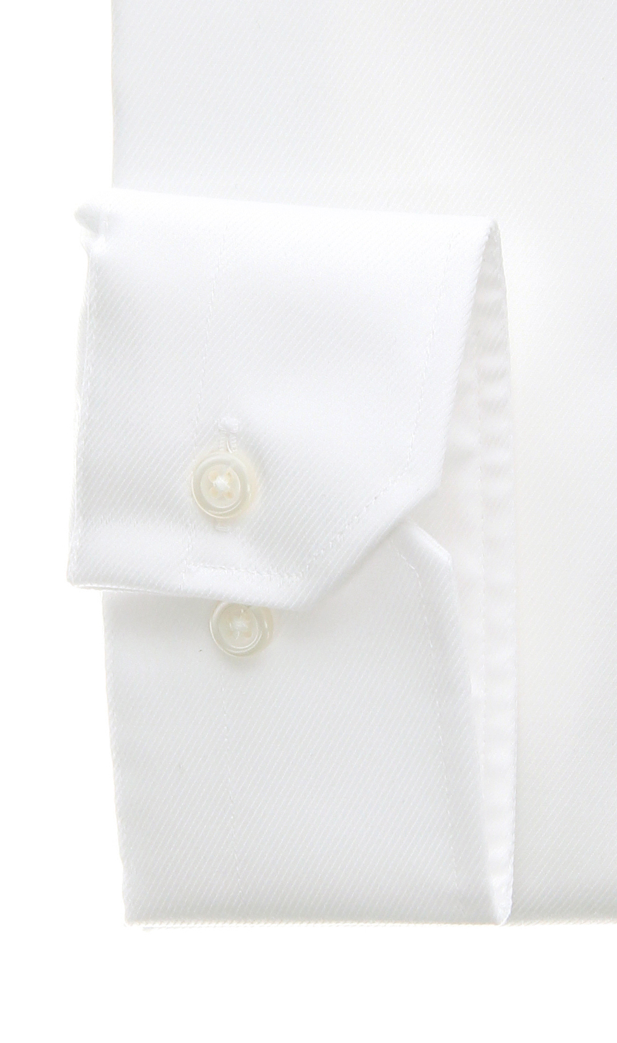 レギュラーカラーワイシャツ【NON IRON COTTON 100】 ホワイト 首周り:43cm,裄丈:86cm