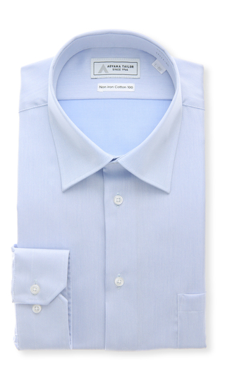 レギュラーカラーワイシャツ【NON IRON COTTON 100】