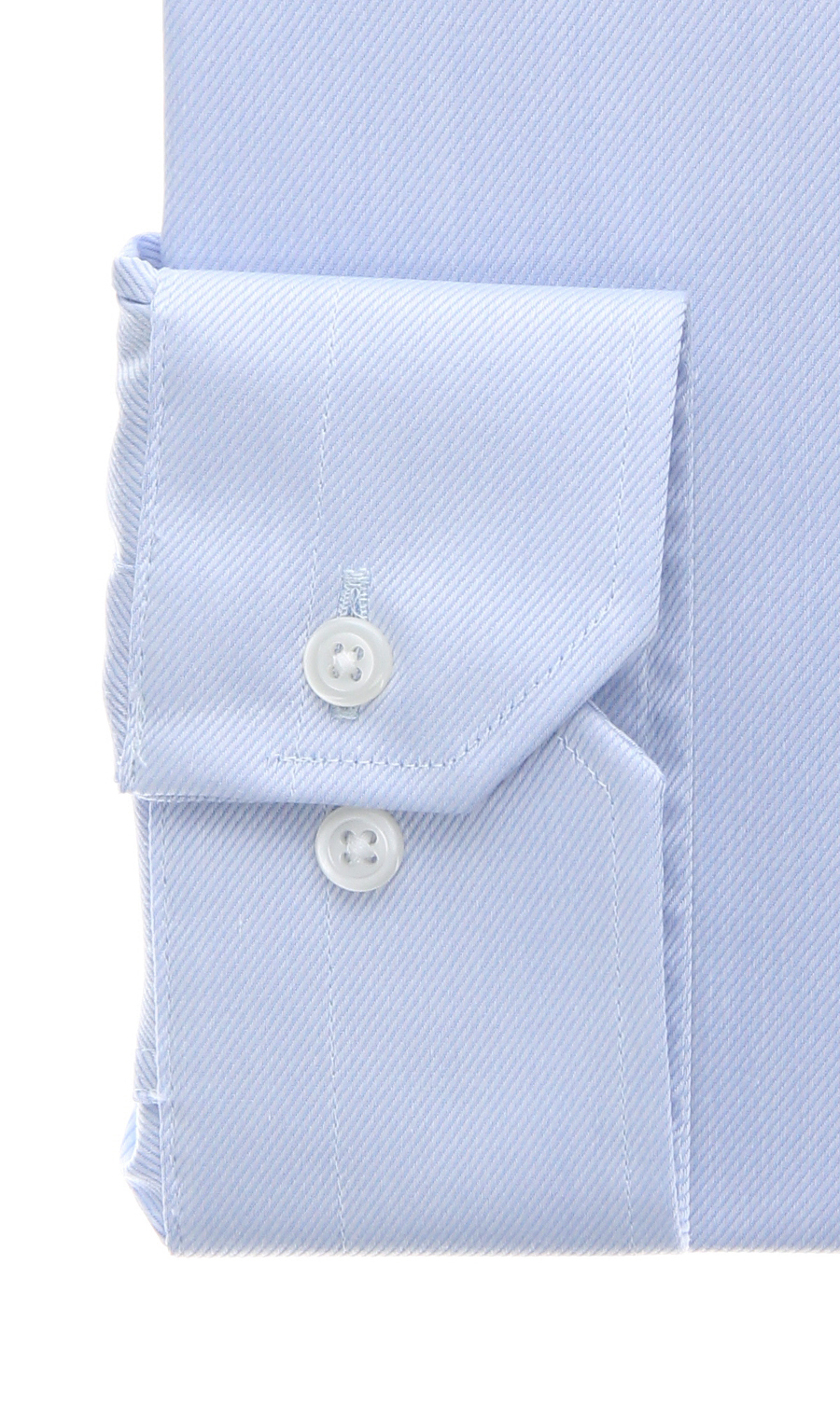 レギュラーカラーワイシャツ【NON IRON COTTON 100】 ブルー 首周り:41cm,裄丈:82cm