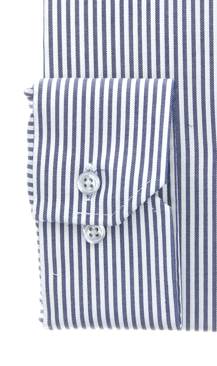 ワイドカラーワイシャツ【NON IRON COTTON 100】 ネイビー 首周り:39cm,裄丈:84cm