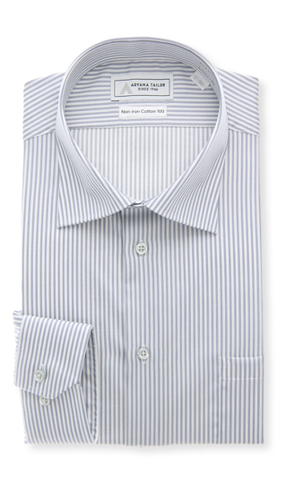 ワイドカラーワイシャツ【NON IRON COTTON 100】