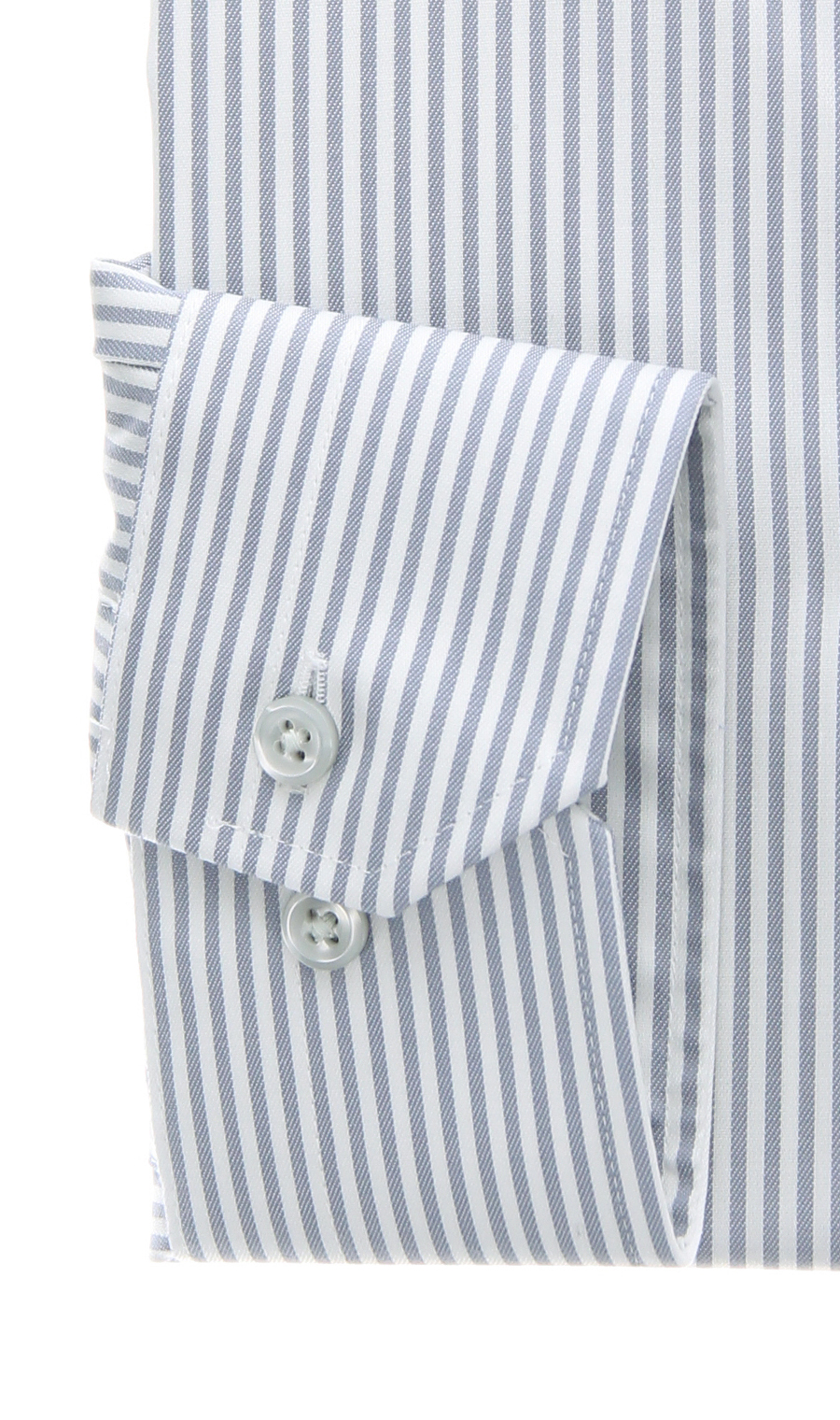 ワイドカラーワイシャツ【NON IRON COTTON 100】 グレー 首周り:39cm,裄丈:84cm
