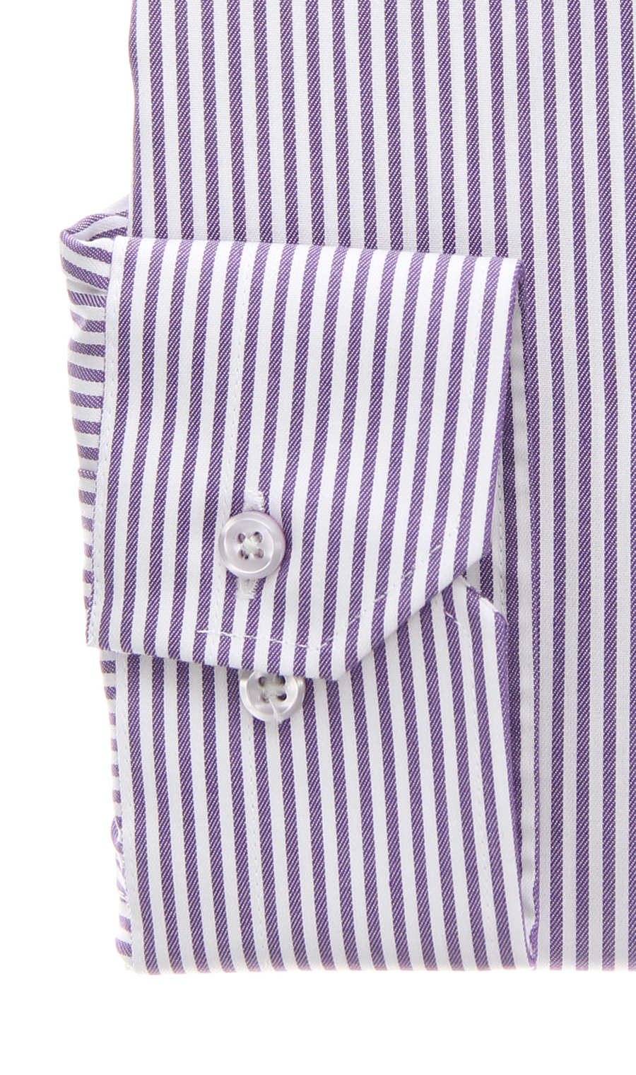 ワイドカラーワイシャツ【NON IRON COTTON 100】 パープル 首周り:37cm,裄丈:82cm