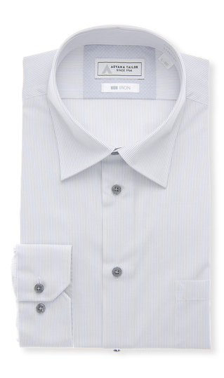 レギュラーカラーワイシャツ【NON IRON】【OEKO-TEX】
