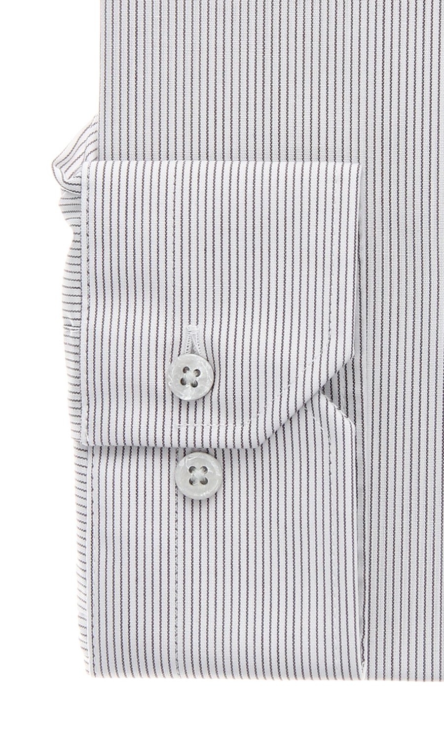 レギュラーカラーワイシャツ【NON IRON】【OEKO-TEX】 グレー 首周り:37cm,裄丈:78cm
