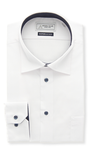 ワイドカラーワイシャツ【OEKO-TEX】