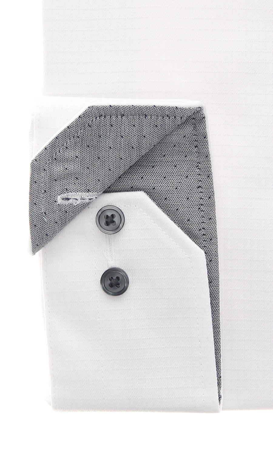 ボタンダウンワイシャツ【キング＆トール】【OEKO-TEX】 ホワイト 首周り:45cm,裄丈:84cm