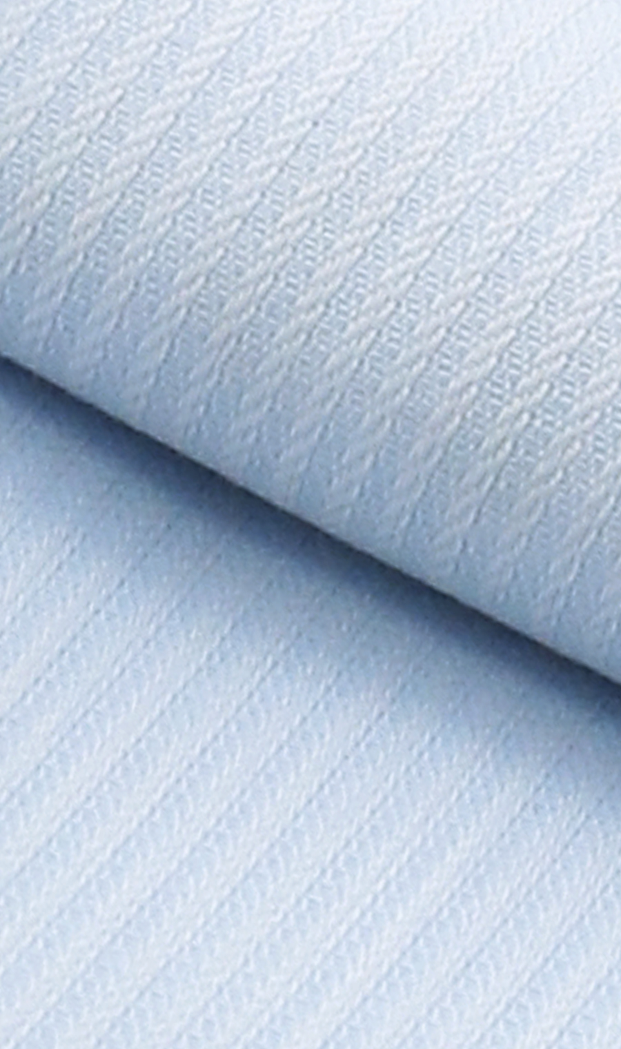 レギュラーカラーワイシャツ【OEKO-TEX】 ブルー 首周り:37cm,裄丈:82cm