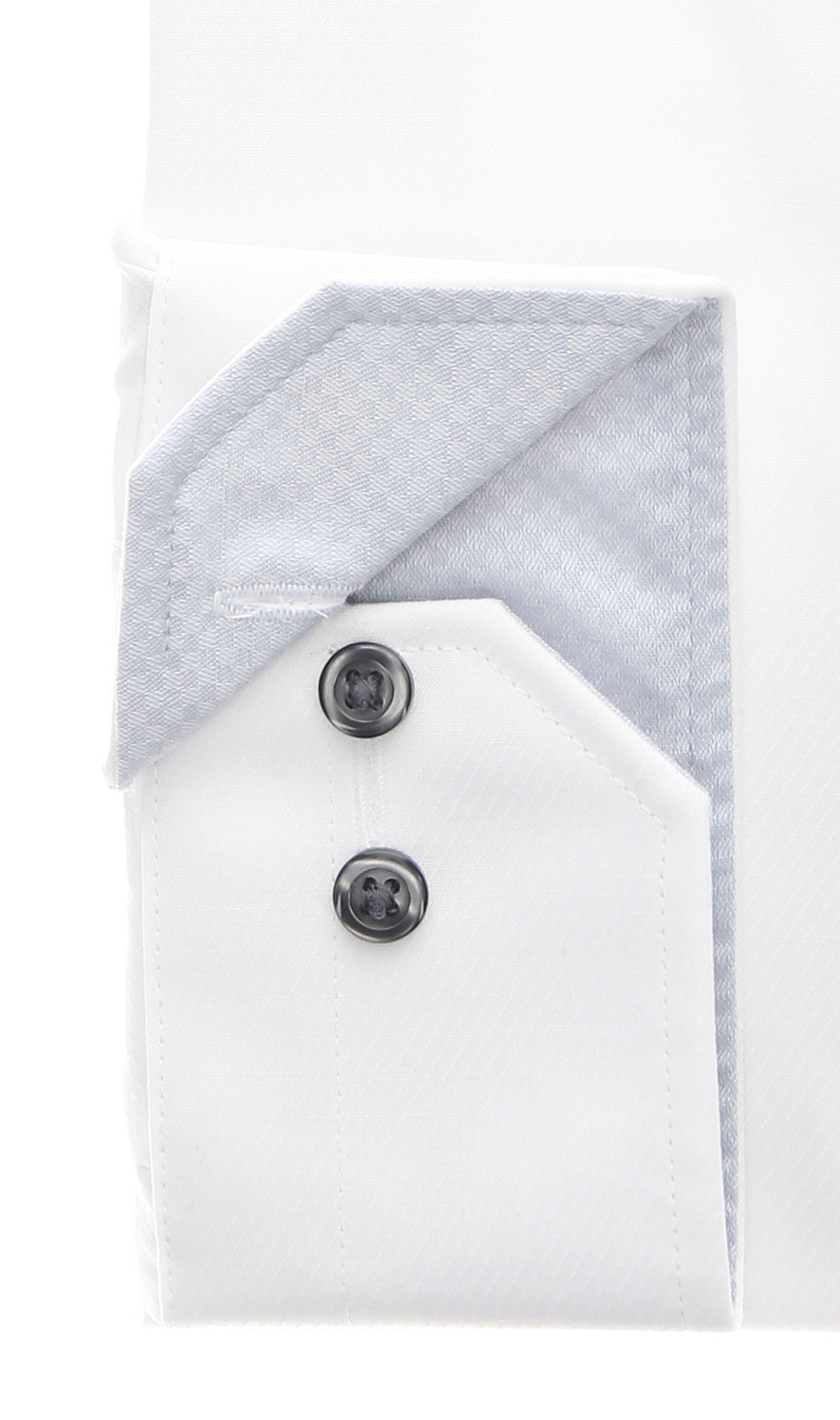 ボタンダウンワイシャツ【NON IRON】【OEKO-TEX】 ホワイト 首周り:37cm,裄丈:82cm