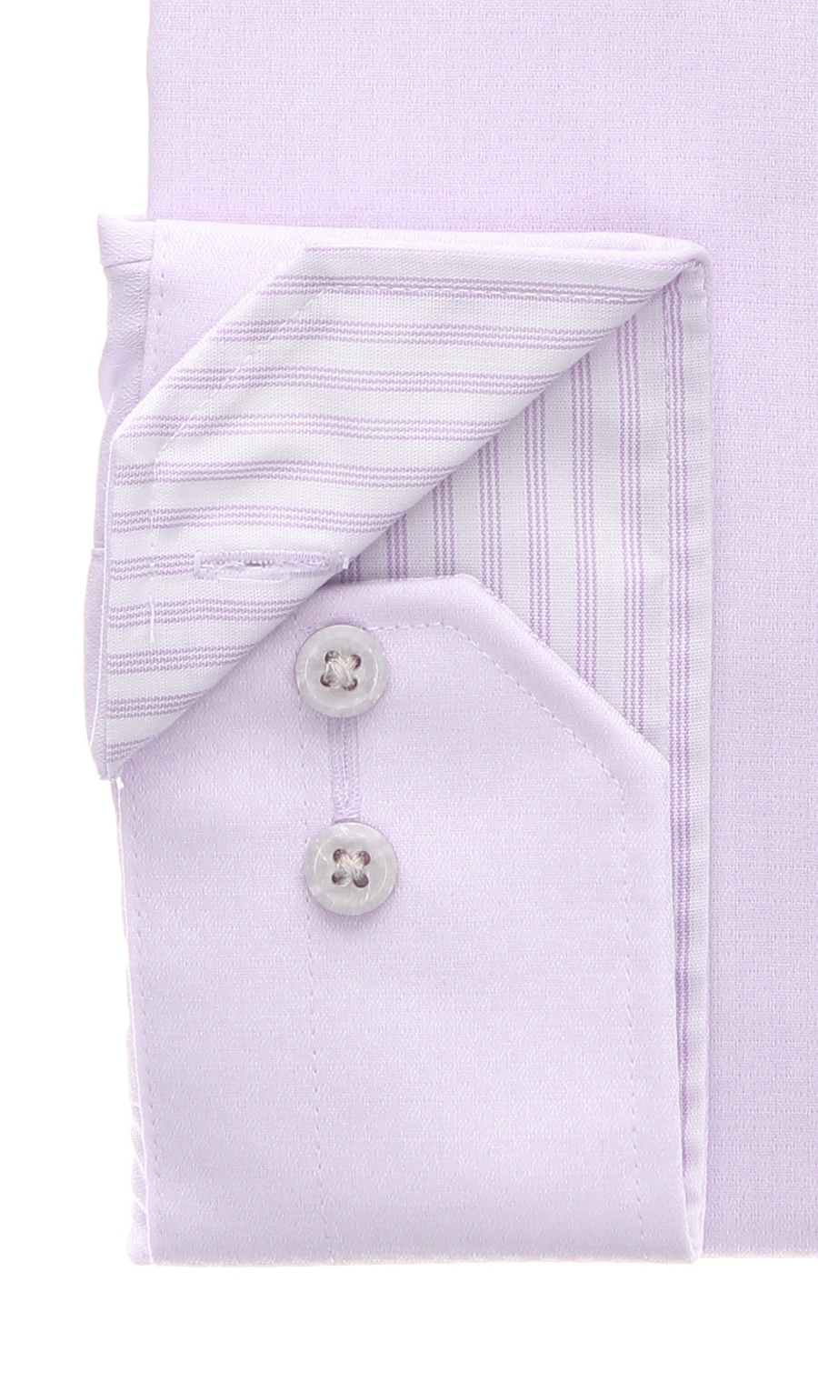 ボタンダウンワイシャツ【NON IRON】【OEKO-TEX】 パープル 首周り:43cm,裄丈:82cm