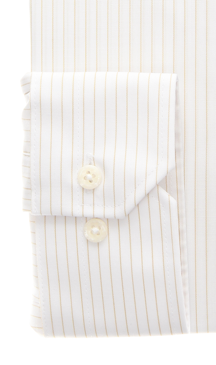 ボタンダウンワイシャツ【NON IRON】【OEKO-TEX】 ベージュ 首周り:41cm,裄丈:86cm