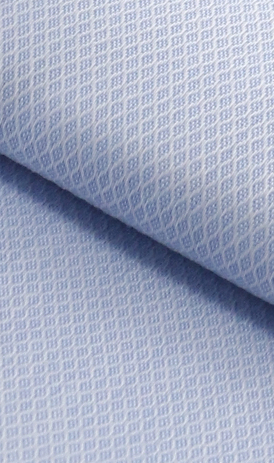 ワイドカラーワイシャツ【キング&トール】【OEKO-TEX】 ブルー 首周り:45cm,裄丈:84cm