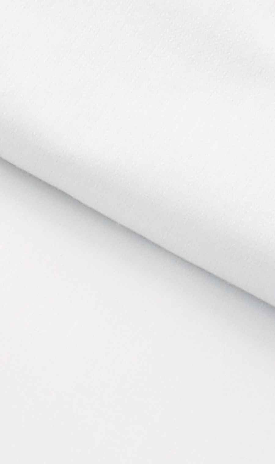 ボタンダウンスタイリッシュワイシャツ《NON IRONTECH》《HAND IRON》《白無地》 ホワイト 首周り:37cm,裄丈:82cm