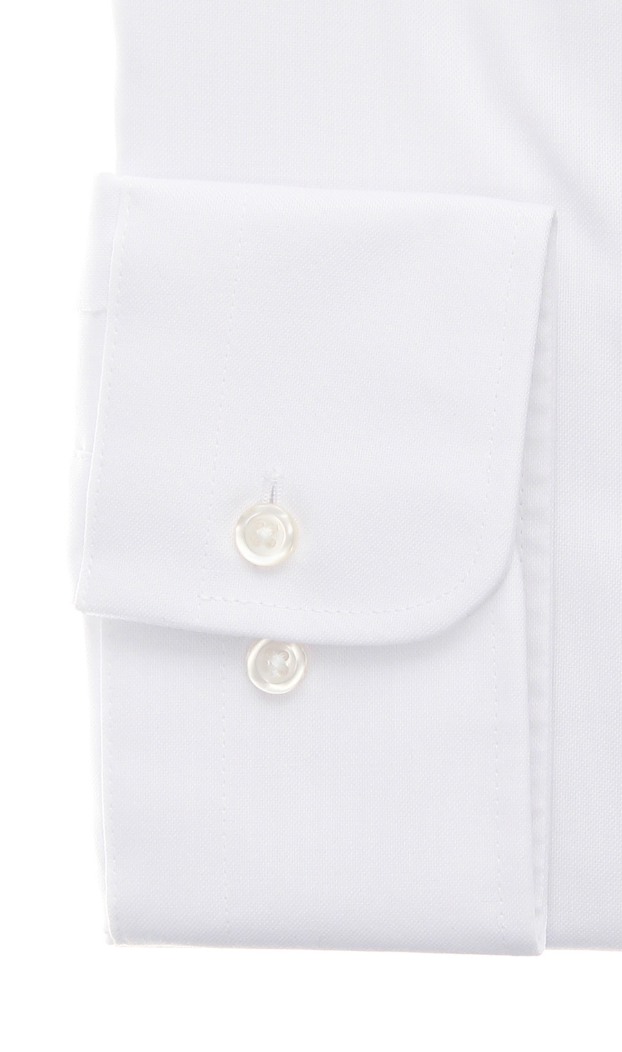 ボタンダウンワイシャツ【キング＆トール】【OEKO-TEX】 ホワイト 首周り:45cm,裄丈:88cm