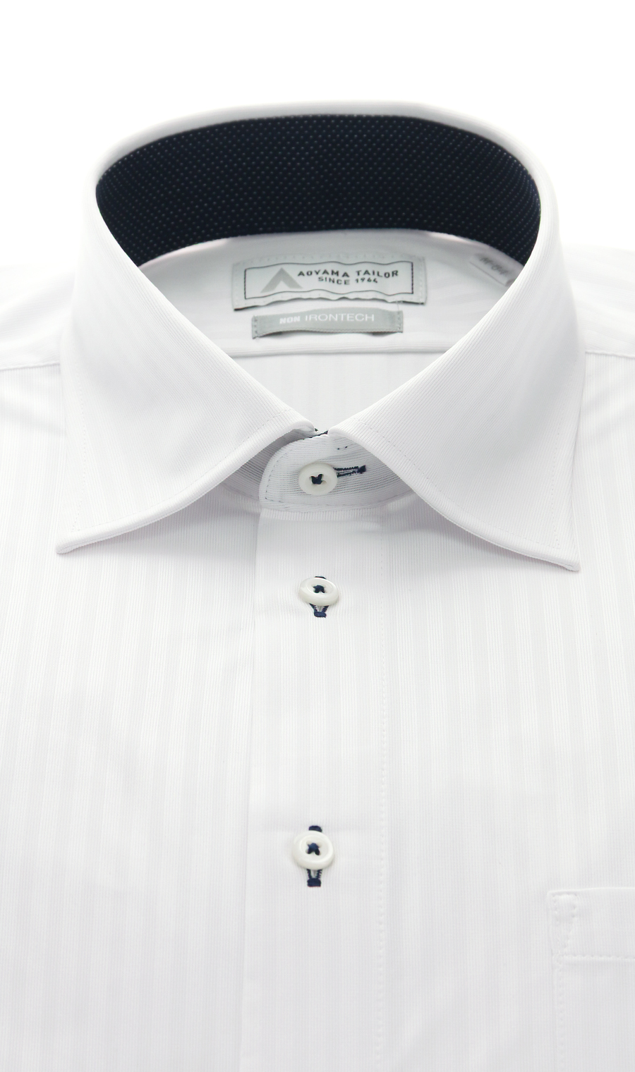 ワイドカラーワイシャツ【NON IRONTECH】【＃すごシャツ