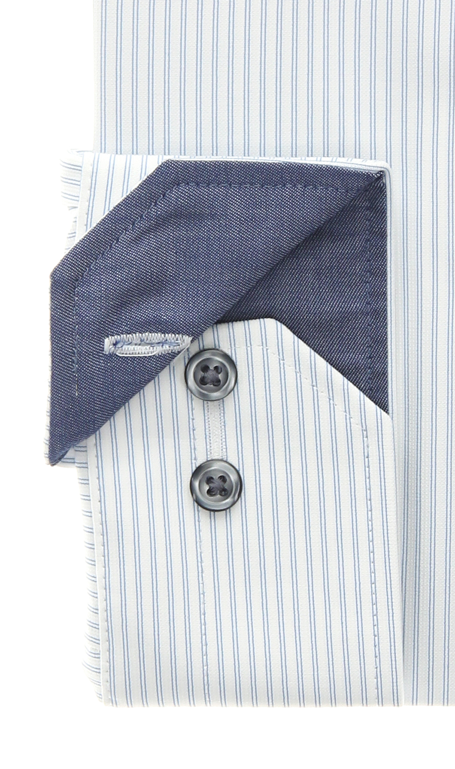 ボタンダウンワイシャツ【NON IRONTECH】【＃すごシャツ】 ブルー 首周り:37cm,裄丈:78cm