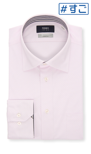 Wide collar stylish shirt [NON IRONTECH] [#AwesomeShirt]