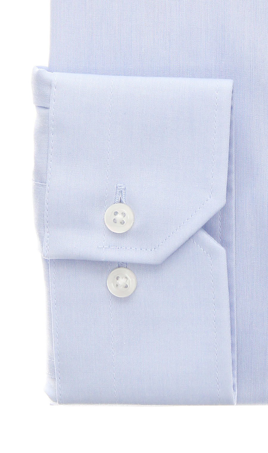 ボタンダウンワイシャツ【キング＆トール】【COTTON100】 サックス 首周り:45cm,裄丈:84cm