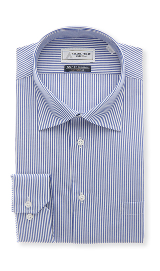 ワイドカラーワイシャツ【COTTON100】