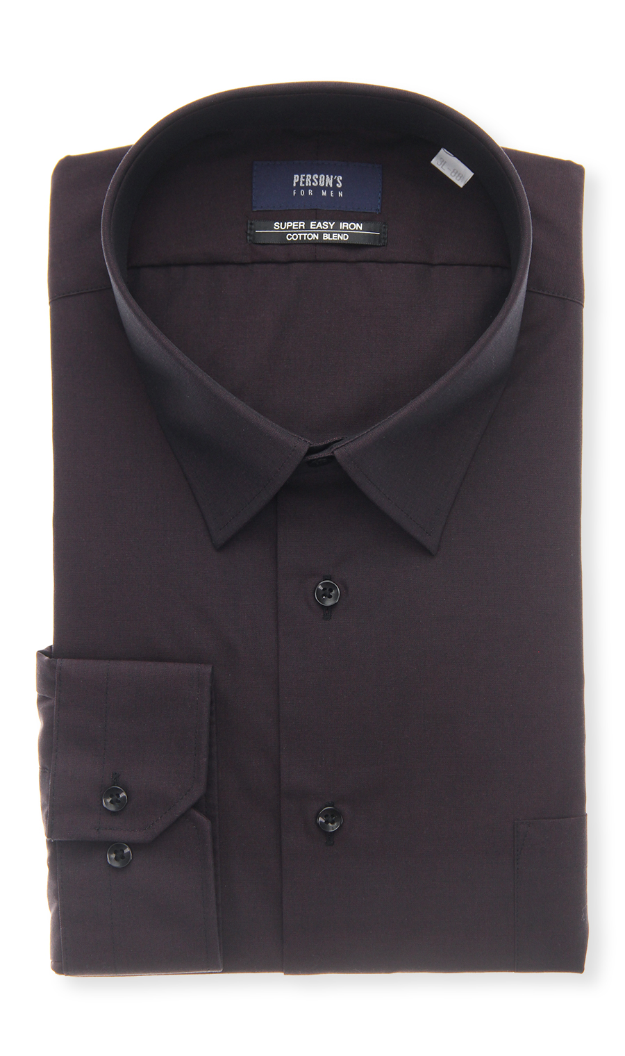 レギュラーカラースタイリッシュワイシャツ【キング】【セレモニー】 ワイン 首周り:45cm,裄丈:88cm