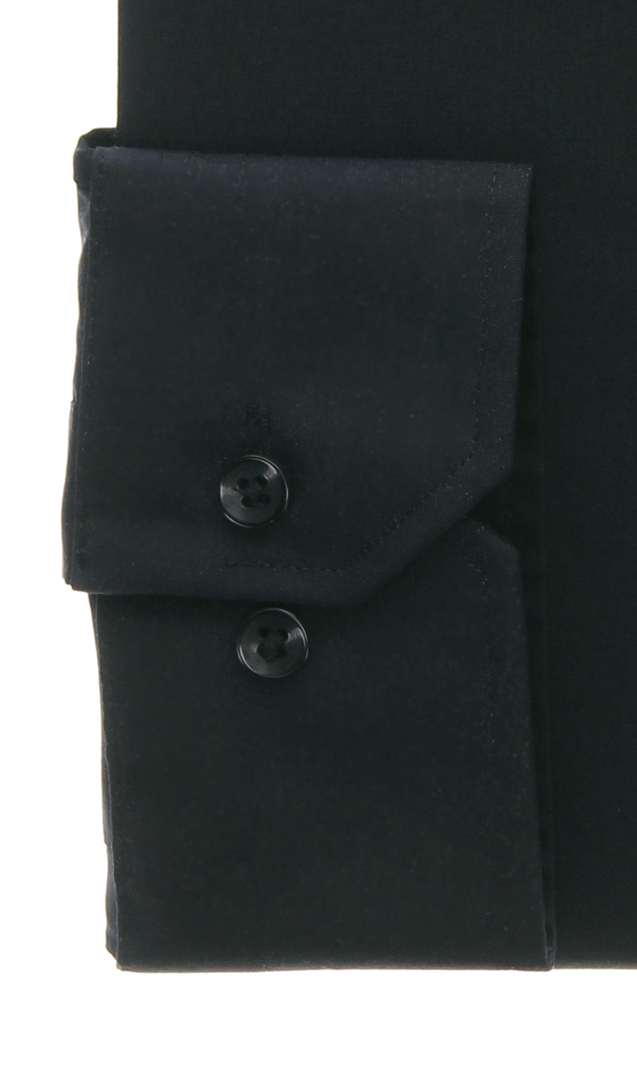 レギュラーカラーワイシャツ【セレモニー】【OEKO-TEX】 ブラック 首周り:37cm,裄丈:82cm