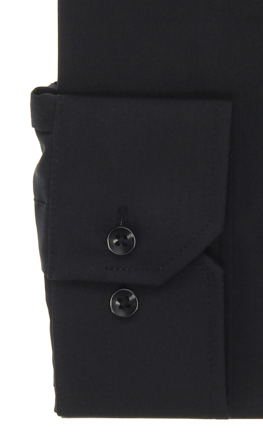 レギュラーカラーワイシャツ【キング】【セレモニー】 ブラック 首周り:45cm,裄丈:88cm