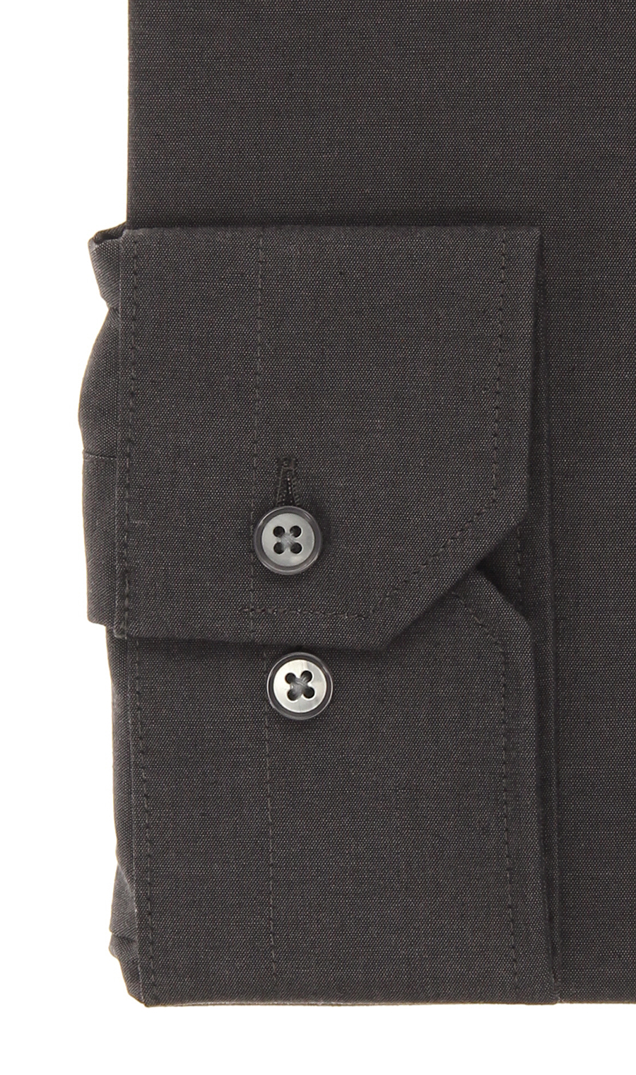 レギュラーカラーワイシャツ【セレモニー】 グレー 首周り:37cm,裄丈:82cm