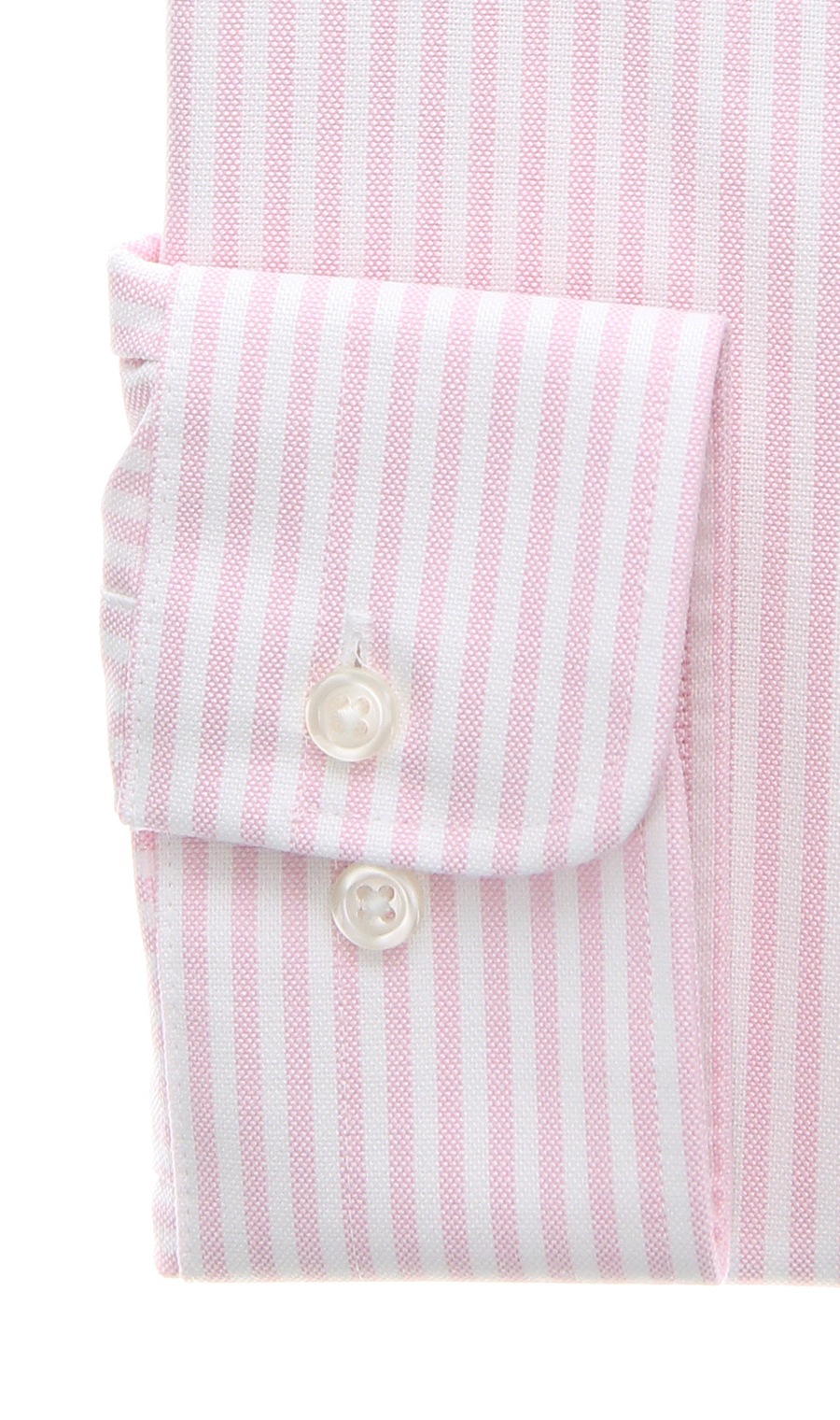 ボタンダウンワイシャツ【NON IRON】【OEKO-TEX】 ピンク 首周り:41cm,裄丈:86cm