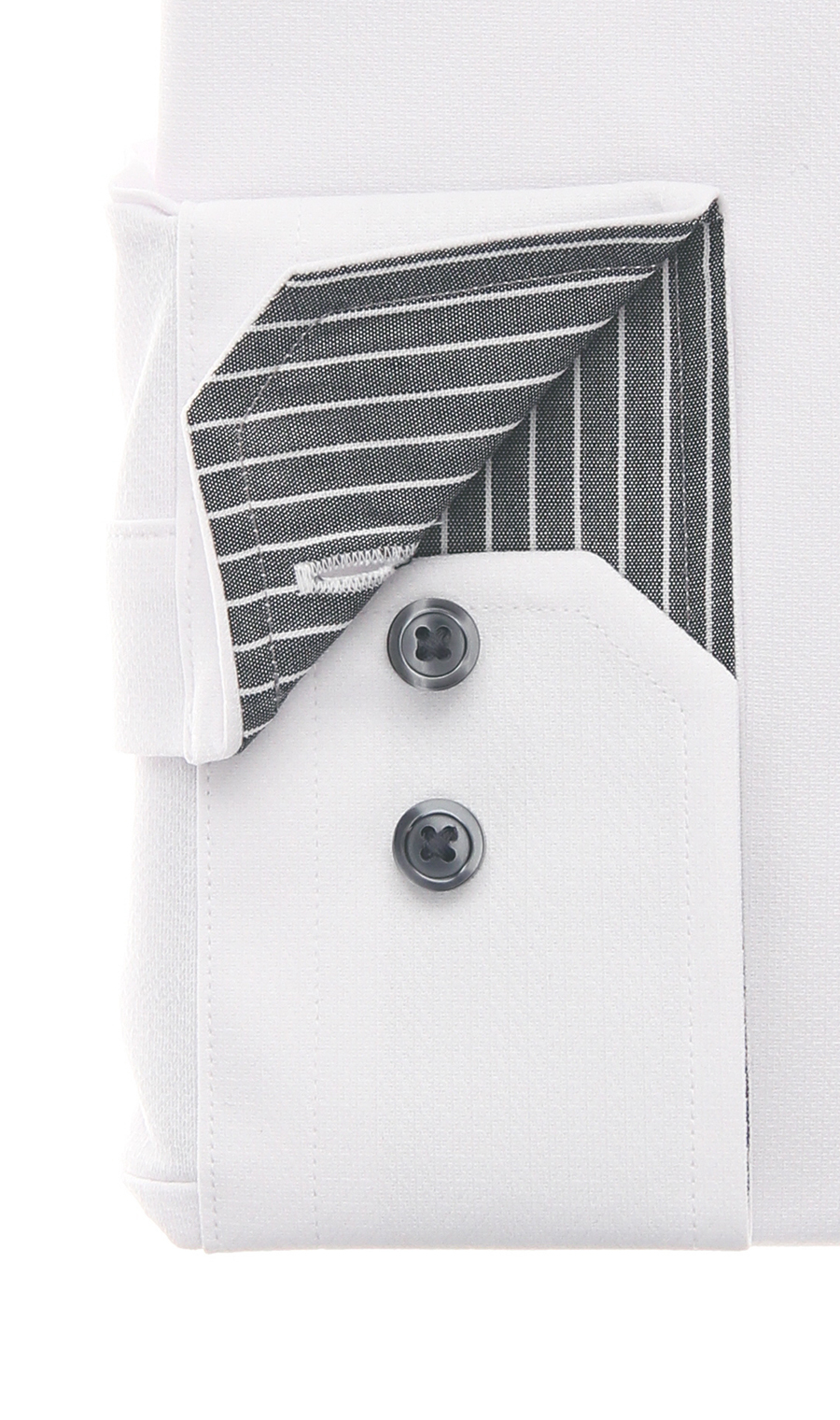 ボタンダウンワイシャツ【NON IRONTECH】【＃すごシャツ】 ホワイト 首周り:41cm,裄丈:86cm