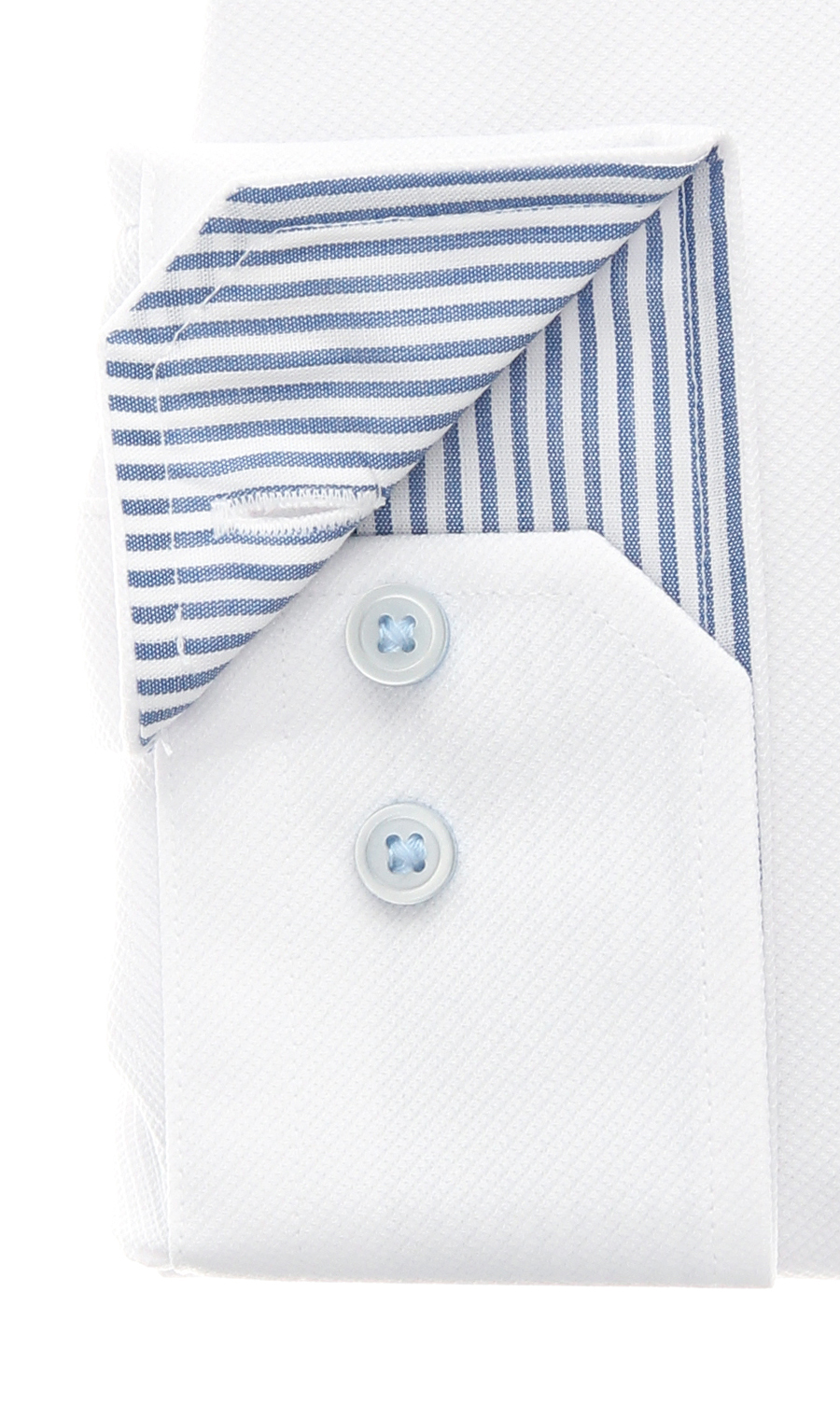 ボタンダウンワイシャツ【NON IRONTECH】【#すごシャツ】 ホワイト 首周り:37cm,裄丈:78cm