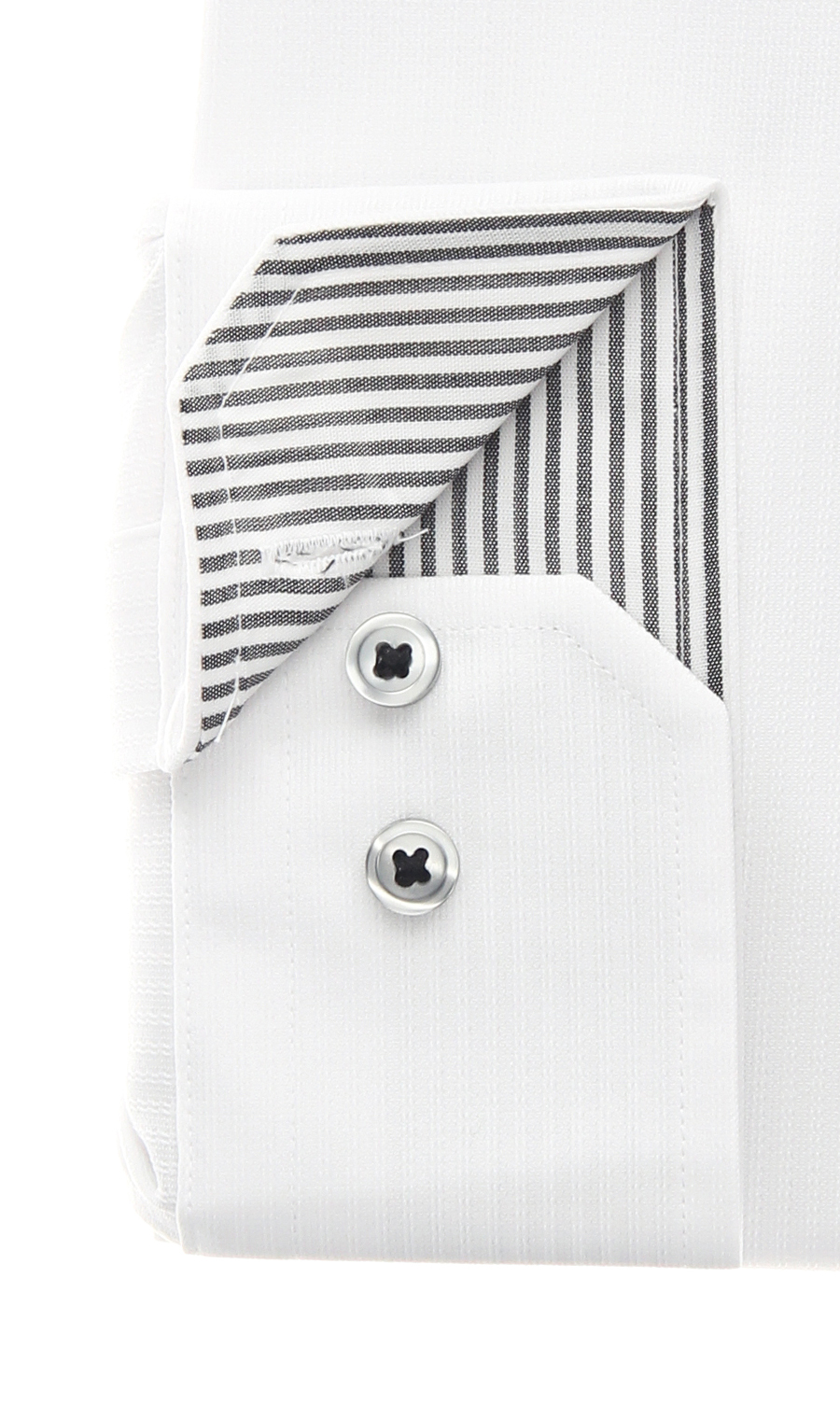 ワイドカラーワイシャツ【NON IRONTECH】【＃すごシャツ】 ホワイト 首周り:37cm,裄丈:78cm