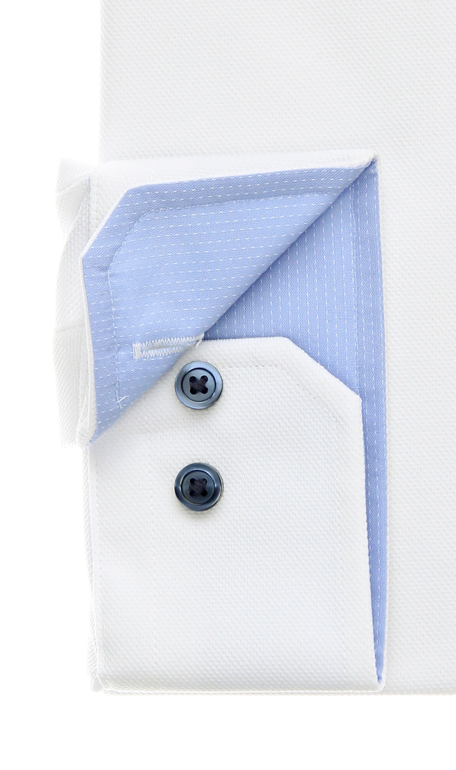 ボタンダウンワイシャツ【NON IRONTECH】【JAPAN FABRIC】【#すごシャツ】 ホワイト 首周り:41cm,裄丈:86cm