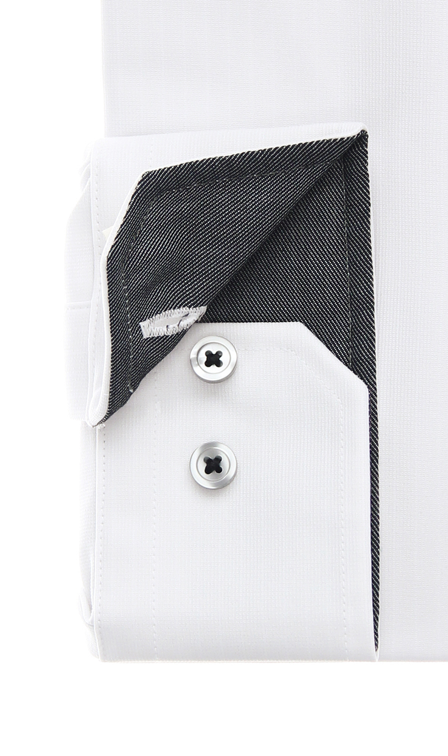 ワイドカラーワイシャツ【NON IRONTECH】【JAPAN FABRIC】【#すごシャツ】 ホワイト 首周り:39cm,裄丈:82cm