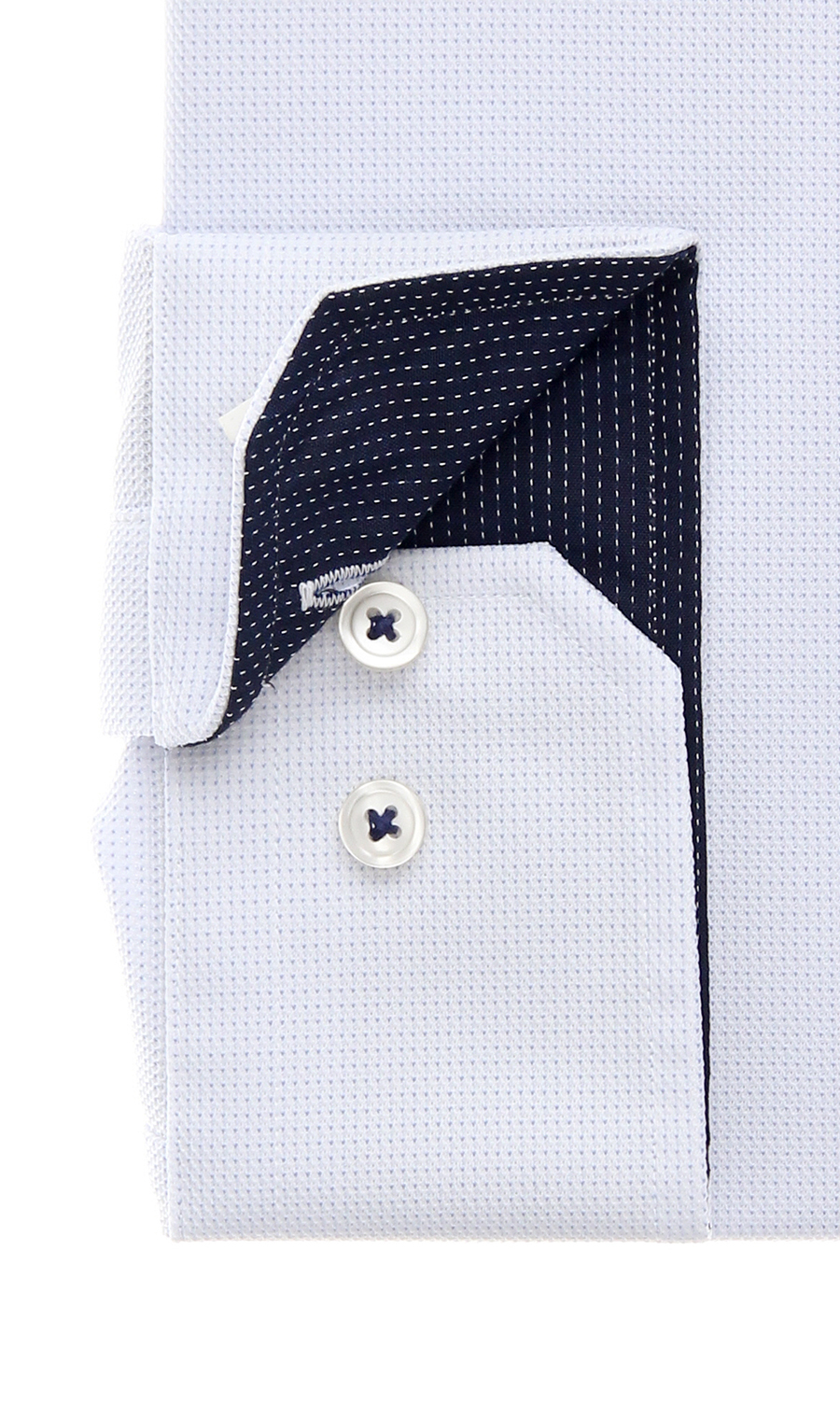 ボタンダウンワイシャツ【NON IRONTECH】【JAPAN FABRIC】【＃すごシャツ】 ブルー 首周り:39cm,裄丈:80cm