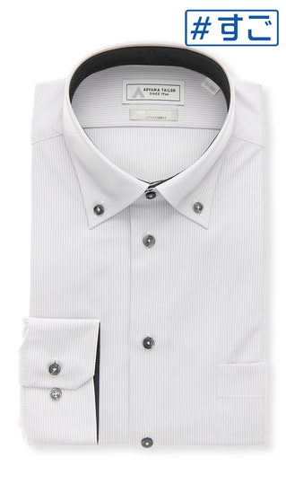 ボタンダウンワイシャツ【NON IRONTECH】【＃すごシャツ】