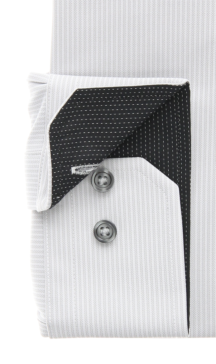 ボタンダウンワイシャツ【NON IRONTECH】【＃すごシャツ】 グレー 首周り:37cm,裄丈:78cm