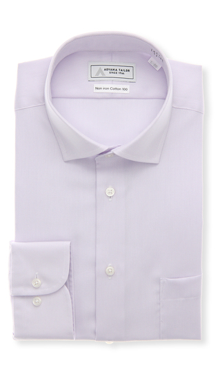 ワイドカラーワイシャツ【NON IRONTECH】【Non iron Cotton 100】