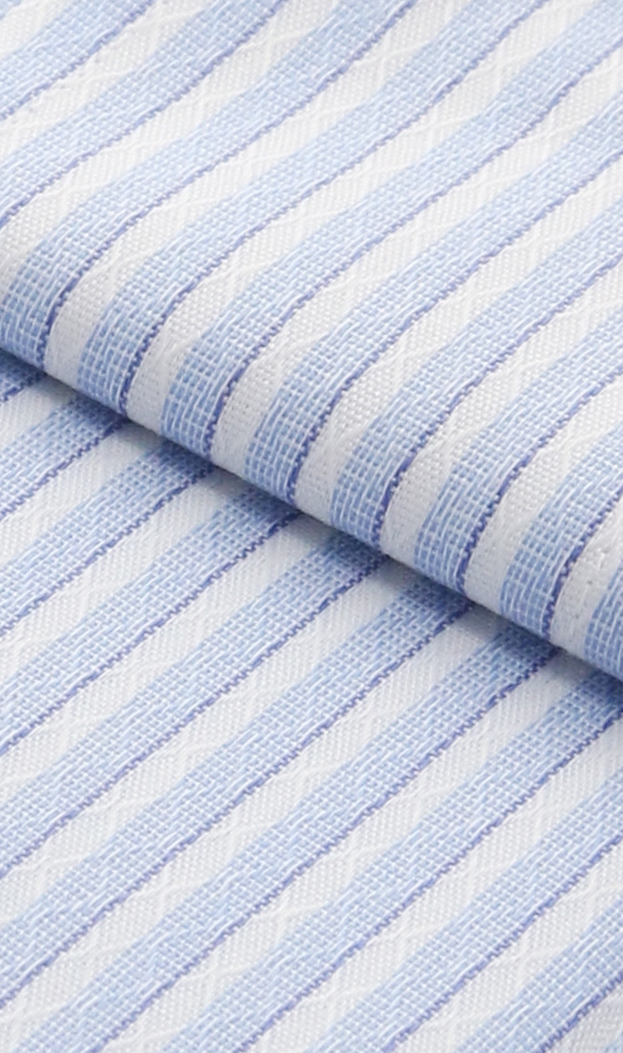 ワイドカラーワイシャツ【NON IRON】【JAPAN FABRIC】 ブルー 首周り:43cm,裄丈:82cm