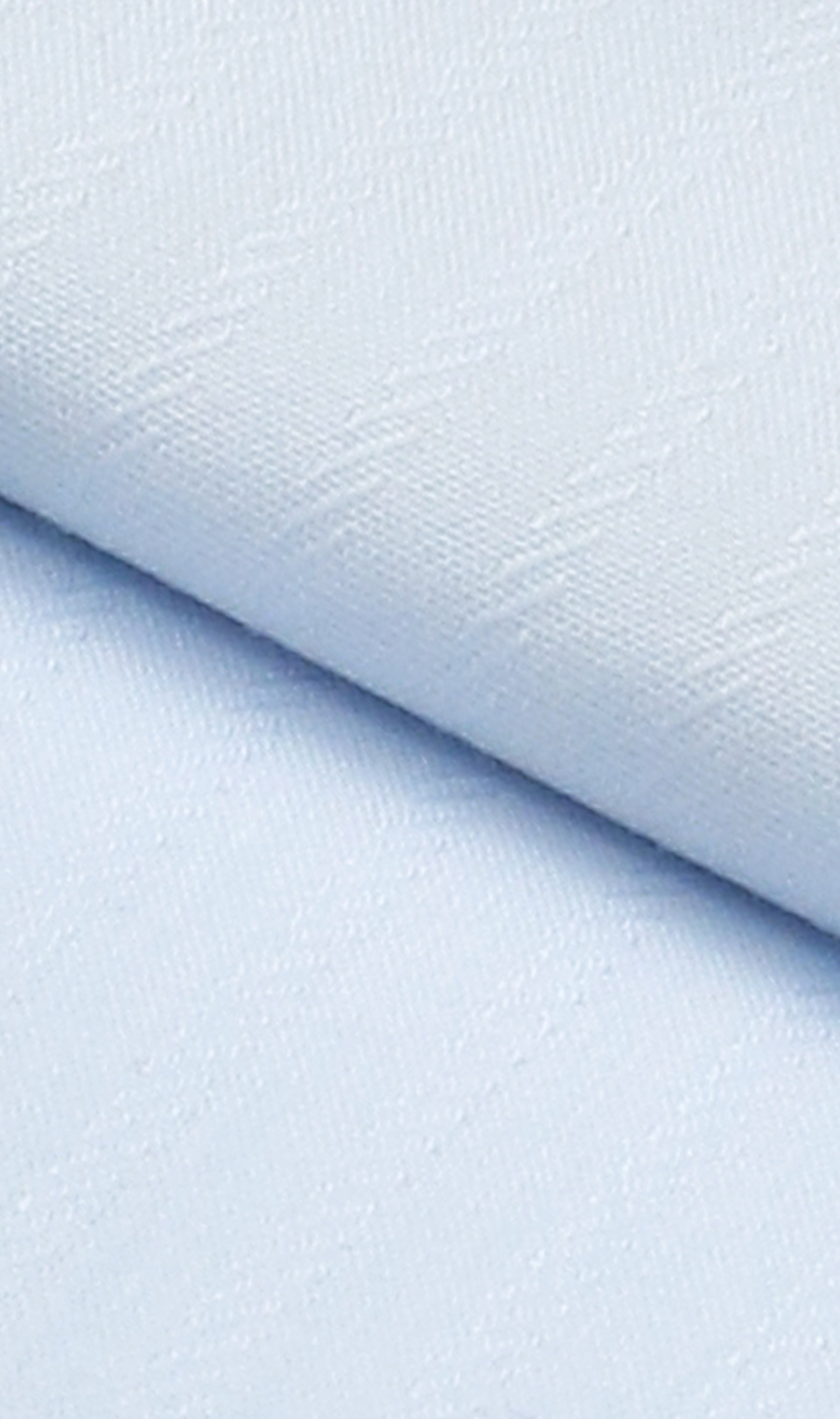 ワイドカラーワイシャツ【播州織】 ブルー 首周り:37cm,裄丈:78cm